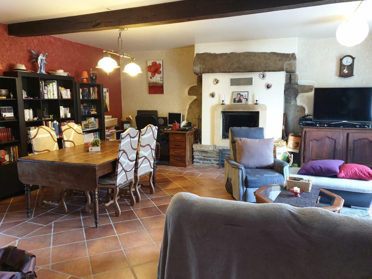 Ty Flour Di Lys Hotel Rochefort-en-Terre Buitenkant foto